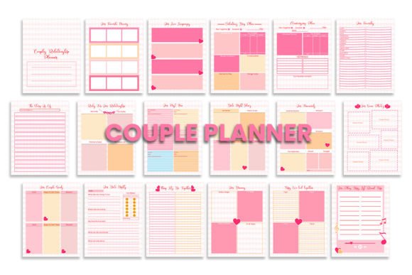 Couple Planner and Couple Journal: Your Guide to a More Connected, Organized Relationship