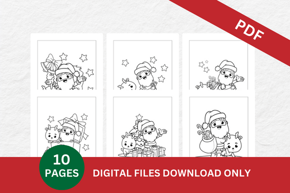 Cute Santa Coloring Pages: A Practical Resource for Creators and Publishers