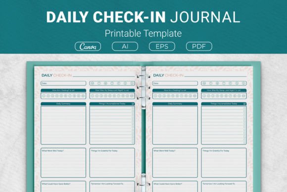 Daily Check-in Journal Template: A Strategic Tool for Intentional Living and Goal Alignment