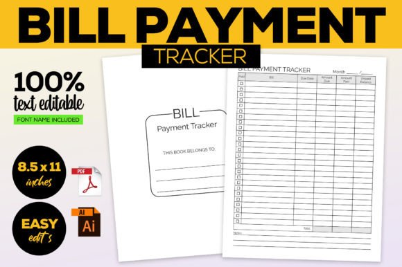 Master Your Finances with a Bill Payment Tracker Log Book That Adapts to You