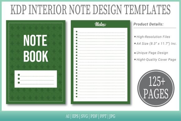 Medium Forest Green Notepad Templates: What to Know Before You Buy or Create KDP Interiors
