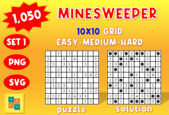 Minesweeper 10x10 Logic Puzzle: Sharpen Your Mind with Classic Deductive Reasoning