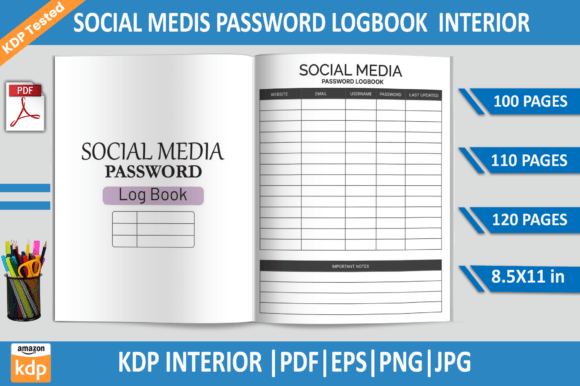 Social Media Password Log Book KDP: A Practical Solution for the Modern Digital Life