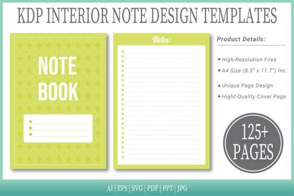 Straw Notepad Templates for KDP