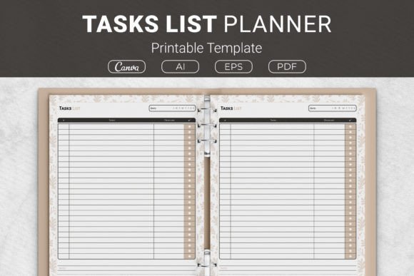 Tasks List Planner Template: A Strategic Tool for Organised Action