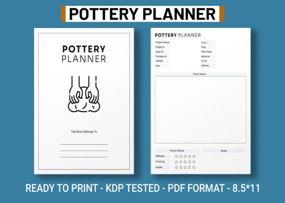 Understanding the Pottery Planner KDP Interior: A Practical Guide for Self-Publishers